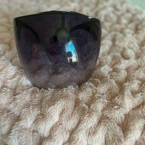 New ombré black shield sunglasses